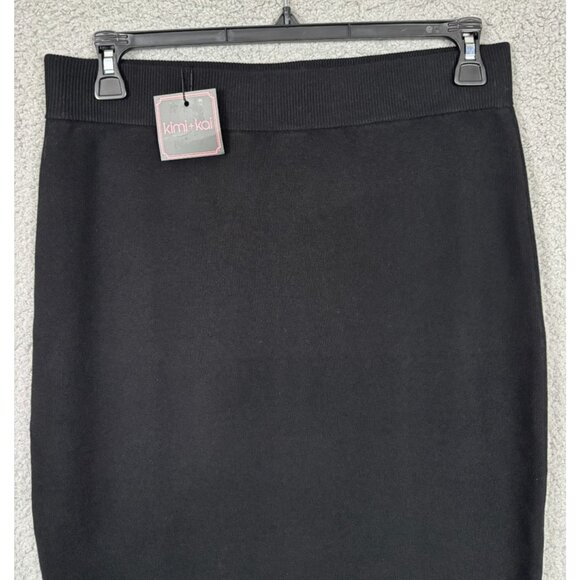 Kimi + Kai Women's Black Stretch Pencil Skirt XL  New With Tag's. - Picture 2 of 8